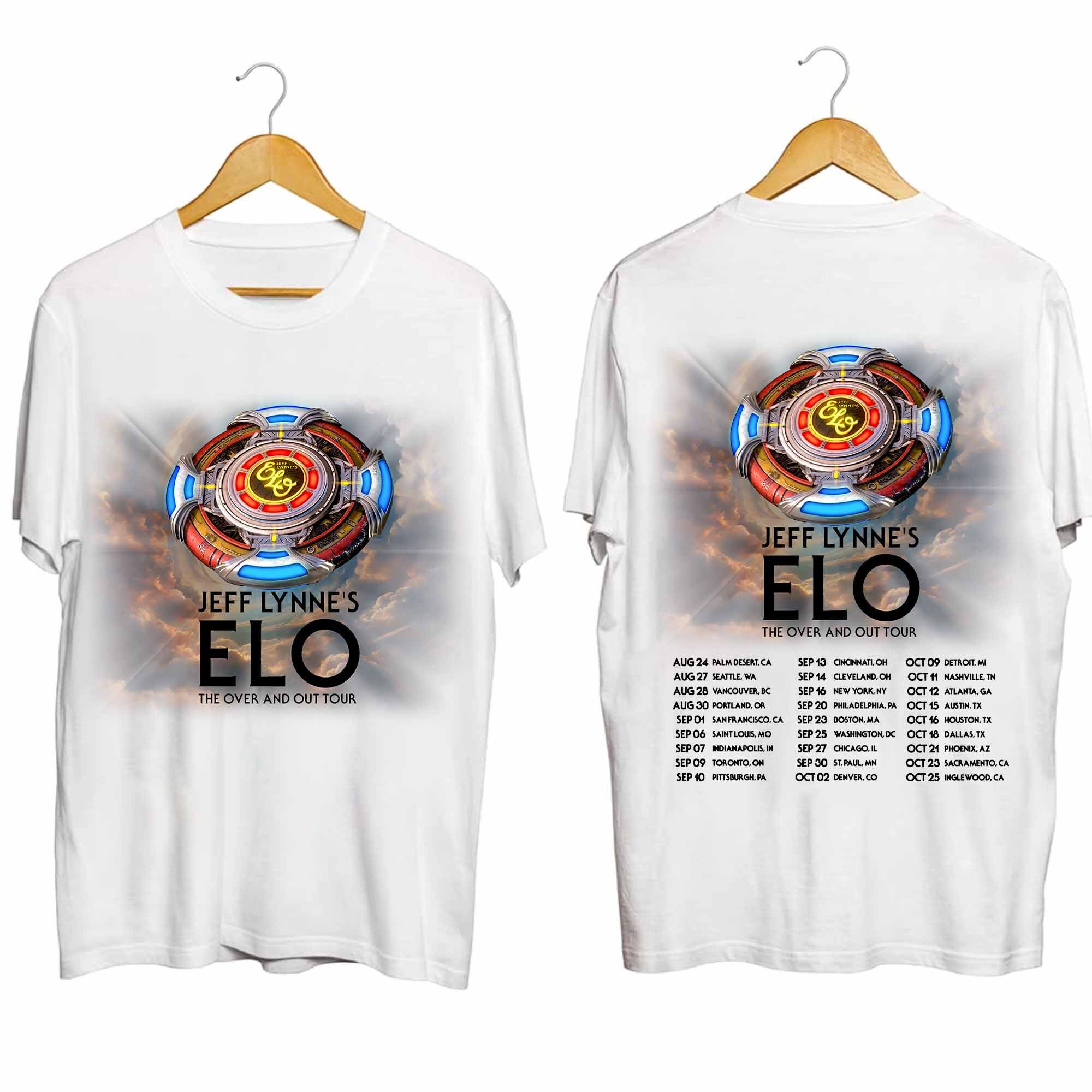 Jeff Lynne's ELO - The Over and Out Tour 2024 Shirt