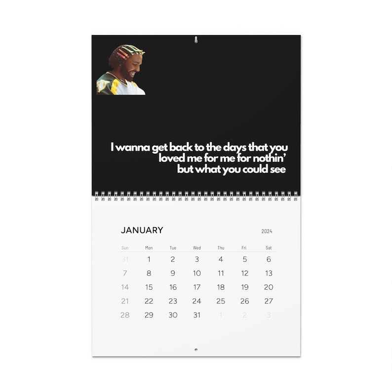 Drake Wall Calendar 2024 Etsy