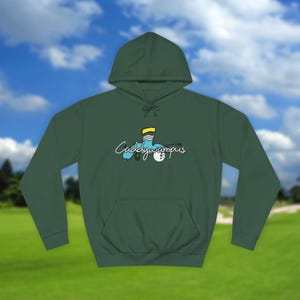 My Game is Caddywampus golfhoodie, uniseks trui met lange mouwen golftrui, grappige graffiti getto golfkar hoodie, moderne golf streetwear