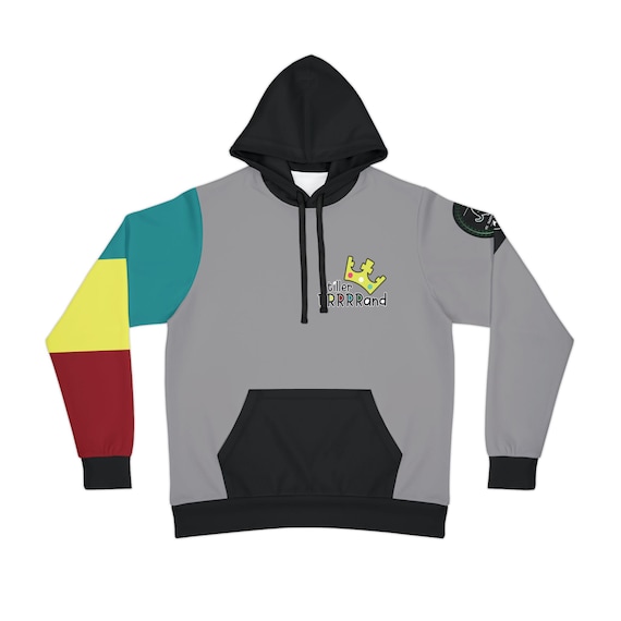 The Tiller Brand king of Cold Adult Unisex Hoodie Cartoon Penguin Mascot and Matching Logo Design Colorful Cozy Streetwear Hoodie Etsy
