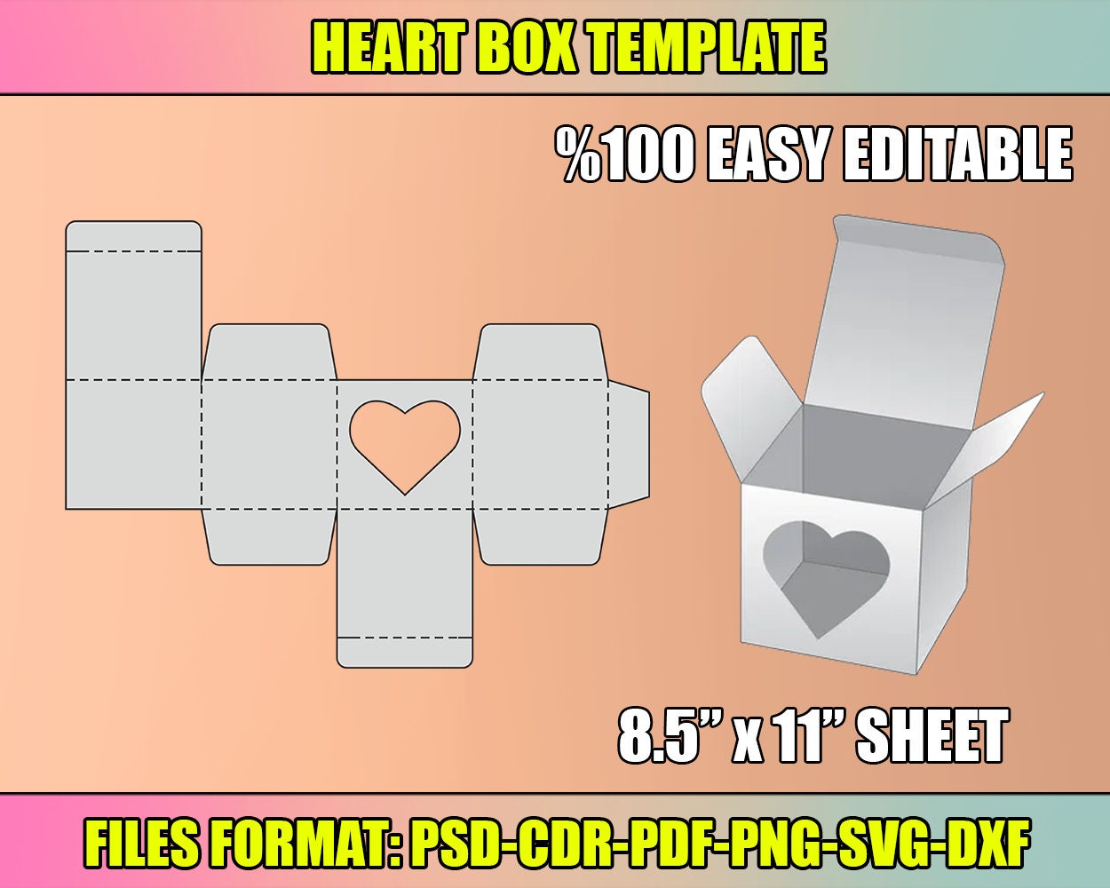 Heart Box Template Heart Box Svg Heart Box Die Cut Box Svg Party Heart Box Template Heart Box Svg Heart Box Die Cut Box Svg Party