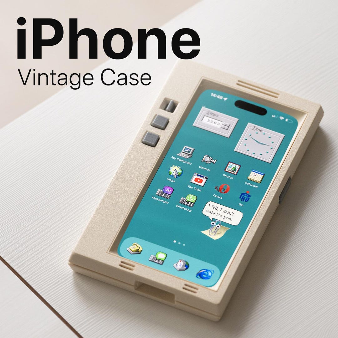 IPhone Vintage Case 3D Print File