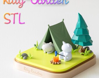 Kitty Garden - Camp Under the Stars