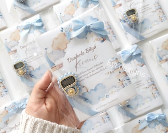 Islamiska gåvor, babyshowerpresent, islamisk present, rosenkranspresent, anpassade korankapitel, elektronisk rosenkrans, eid-present, ramadan-present, rosenkrans