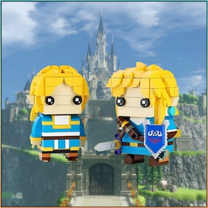 Legend of Zelda: Knights of Courage Buildable Playset • Free P&P