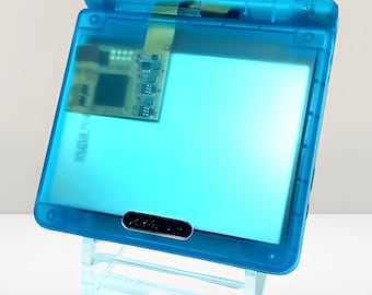 ゲームボーイアドバンス - ゲームボーイアドバンス　本体　IPS液晶V2 クリアスカイブルー ゲームボーイアドバンス 本体 IPS液晶 クリア×クリアティール