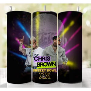 Chris Brown Breezy Bowl and Country, Morgan, Wallen, DIGITAL, Bundle 20oz straight tumbler wrap, sublimation, png file, digital download