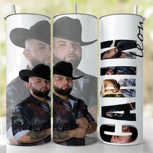 Carin Leon sublimation tumbler wrap png Carin Leon Gift, Skinny Tumbler, 20oz Tumbler Custom Tumbler