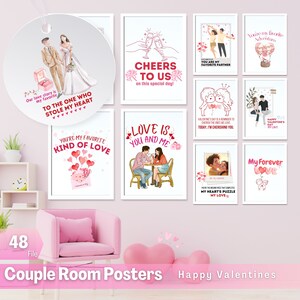 Valentines 48+ SVG PNG Bundle Trendy and Funny Valentine Digital Art print For shirts mugs bags tags product for your girlfriend and family