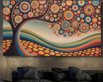 Gustav Klimt Tree of Life Canvas Art, Framed, Ready to Hang