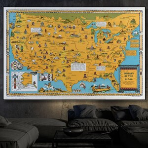 Alte Karte der amerikanischen Ureinwohner der USA, Indianer der USA, Indianer, Indianer, Indianer, Chippewa, Navajo, Cherokee