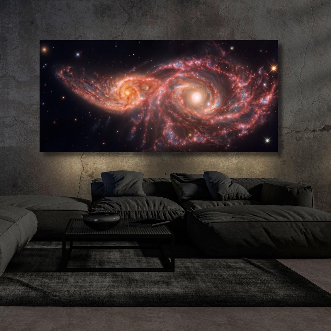 Carina Nebula Canvas Wall Art: James Webb Telescope Galaxy Print - Etsy