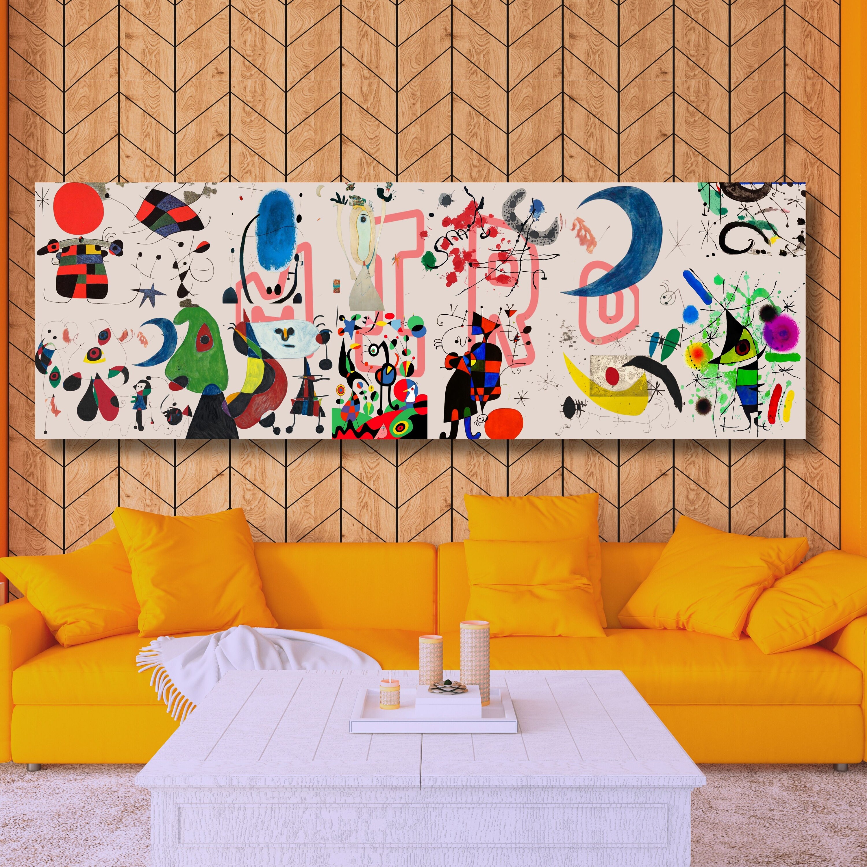 ジョアンミロ　MIRÓ LA LUNE ミラー　家具　鏡　アート mw14005_1.jpg
