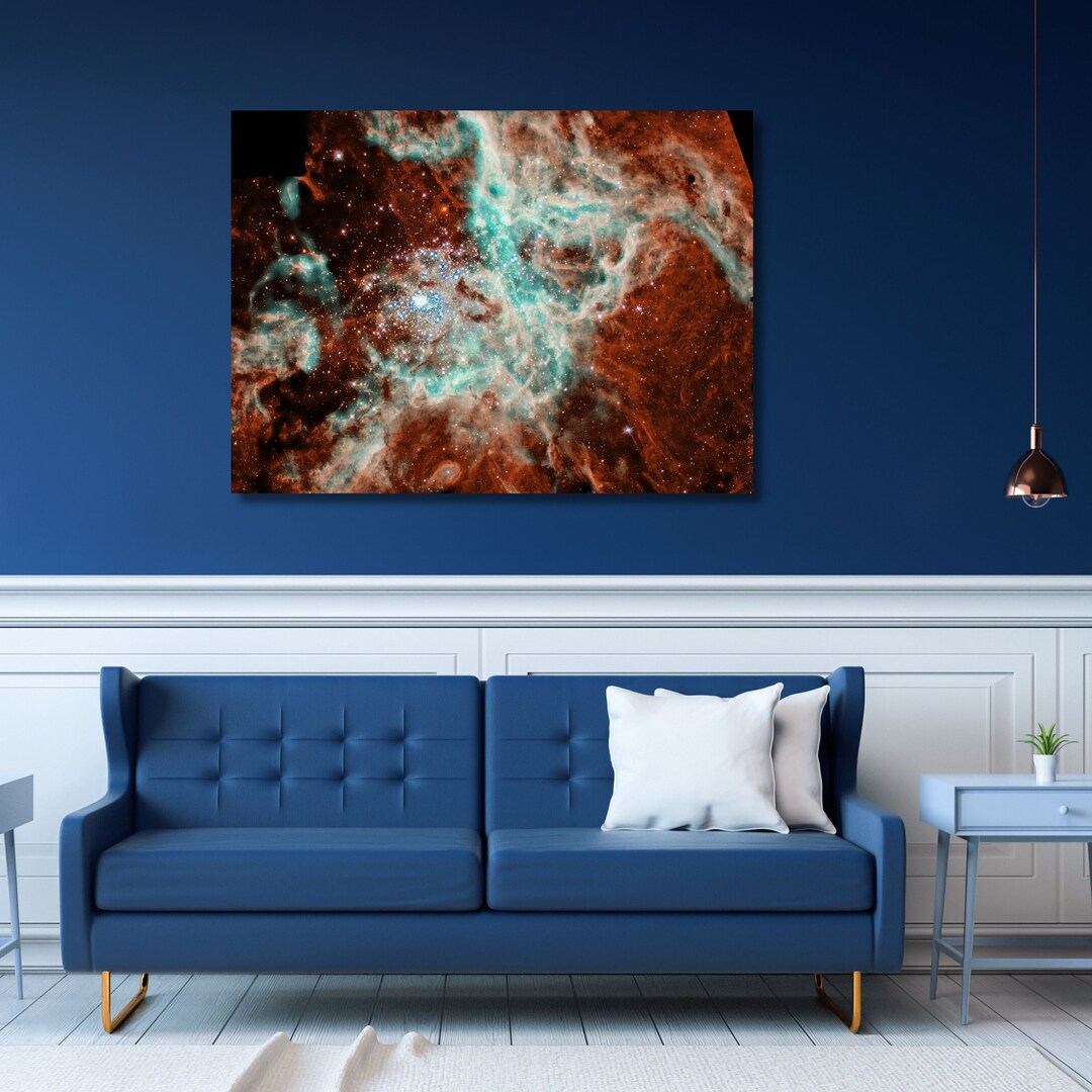 James Webb Telescope Canvas Art: NASA Space Nebula Print - Etsy