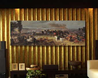 Battle of Königgrätz Canvas Art Print: Historical Wall Decor