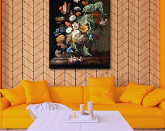Life With Flowers by Rachel Ruysch