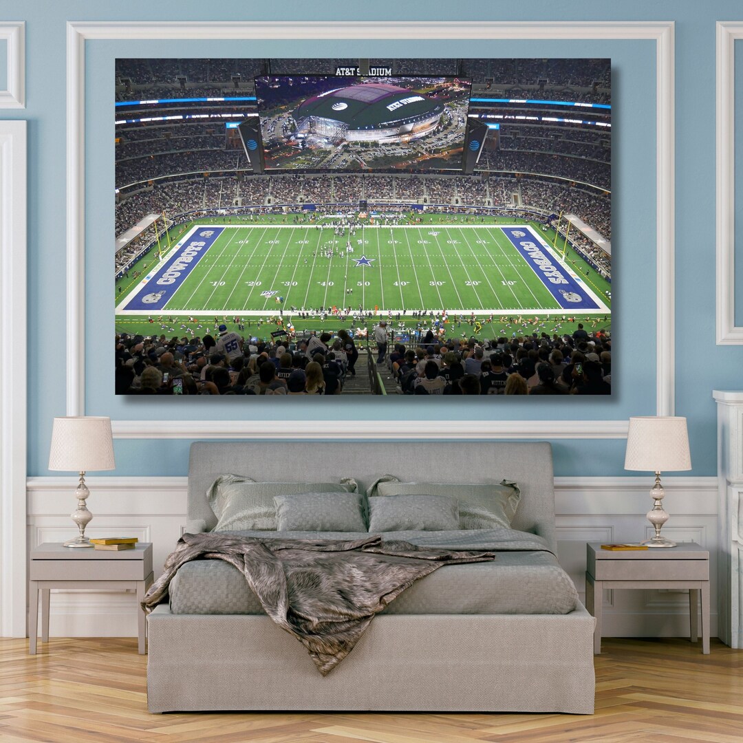 Dallas Cowboys Wall Art Dallas Cowboys Stadium Canvas Wall Art American