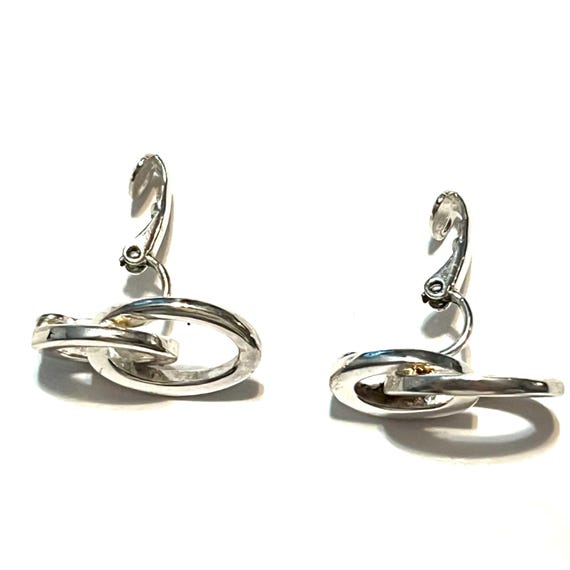 Vintage, interlocking, circles, double circle, Po… - image 5