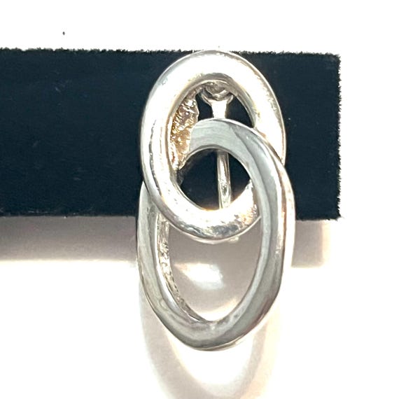 Vintage, interlocking, circles, double circle, Po… - image 2