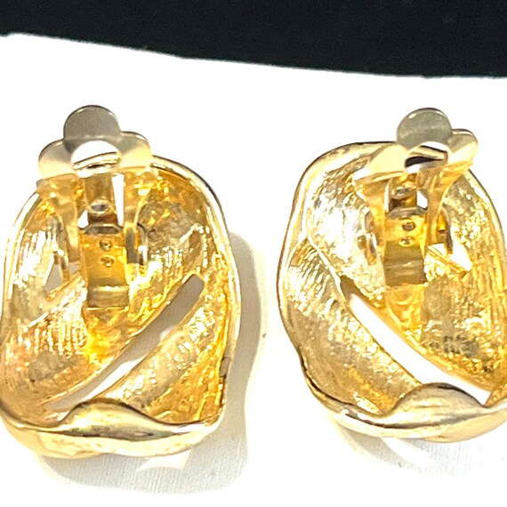 Vintage 1980's Double Loop Infinity Loop Double K… - image 5