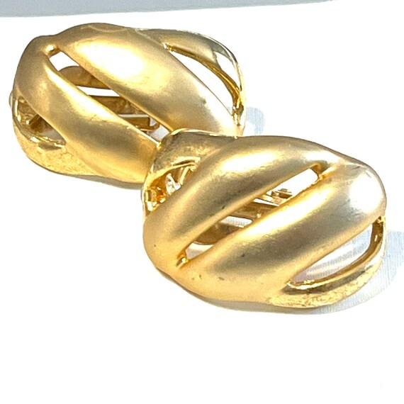 Vintage 1980's Double Loop Infinity Loop Double K… - image 1