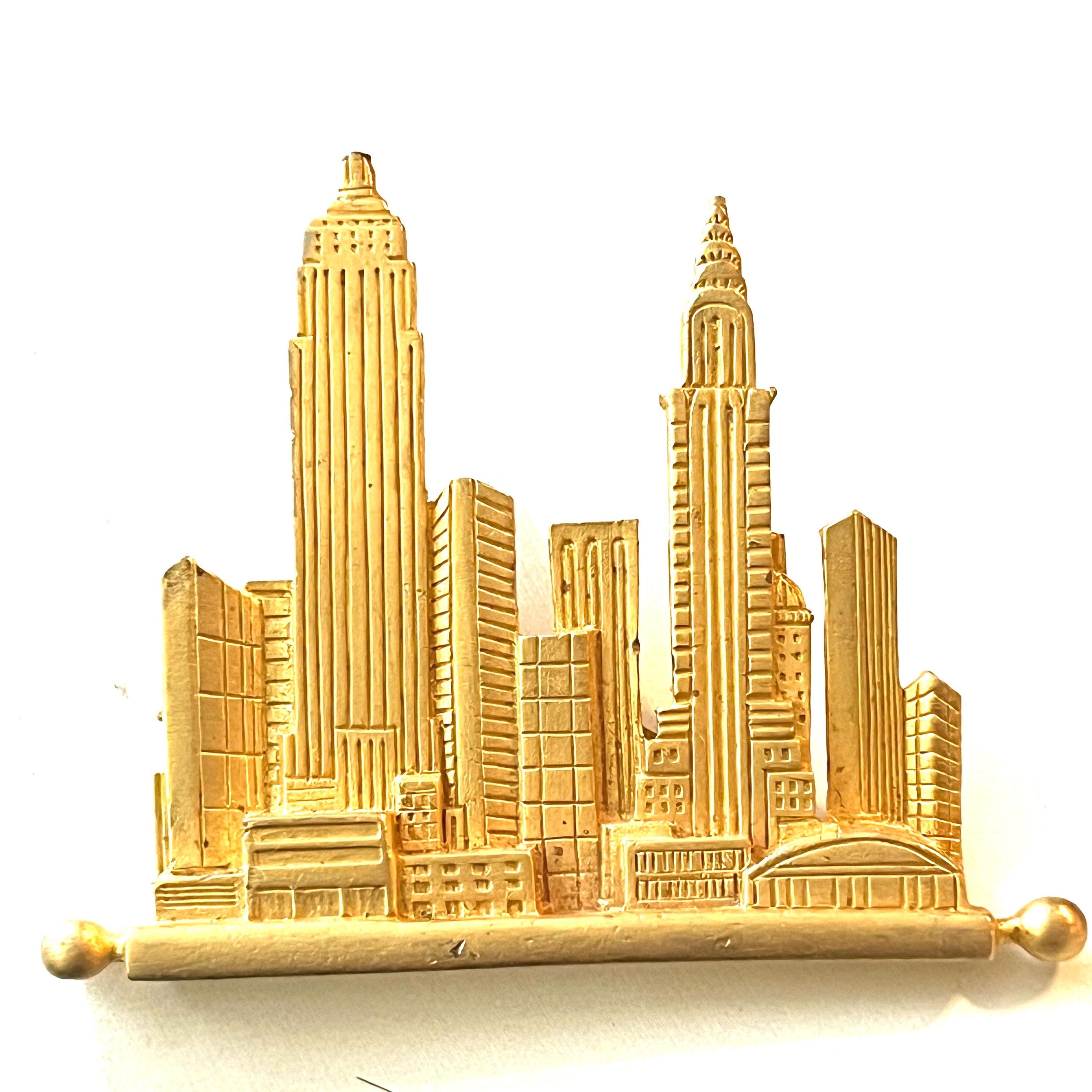 ヴィンテージ JJ 1988 サイン入り ニューヨーク NY スカイライン