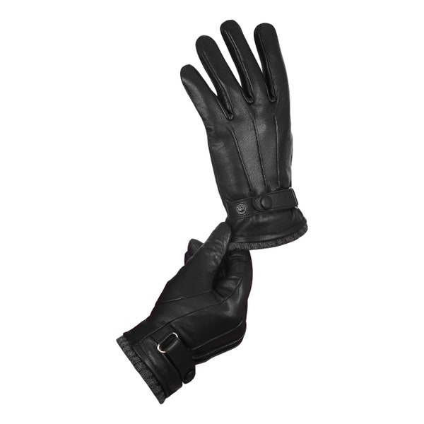 Sheep Leather Soft Winter Gloves