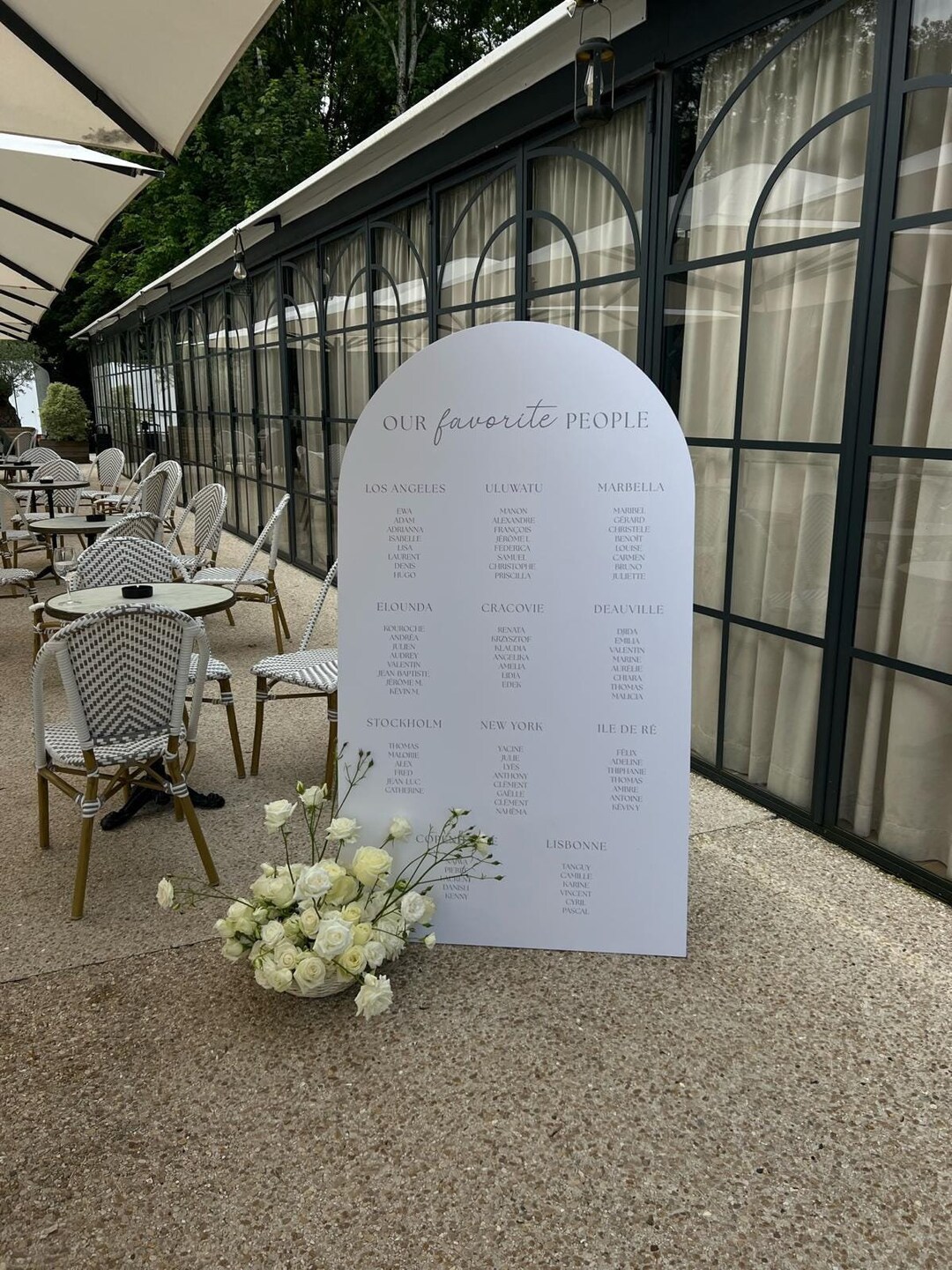 Arch Table Plan, Arch Wedding Table Plan, Wedding Table Plan, Color ...