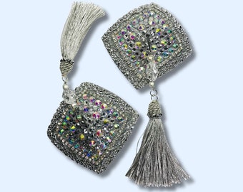 Silver tassels