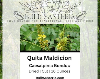 Quita Maldicion | Caesalpinia Bonduc | Dried Herb | Bulk | 16 Ounces | Santeria | Traditional Herb | Supplier | Wholesale | Botanical | Rare