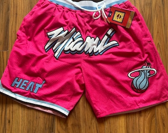 Miami Heats Nba Shorts Pink