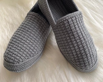 men's knit booties