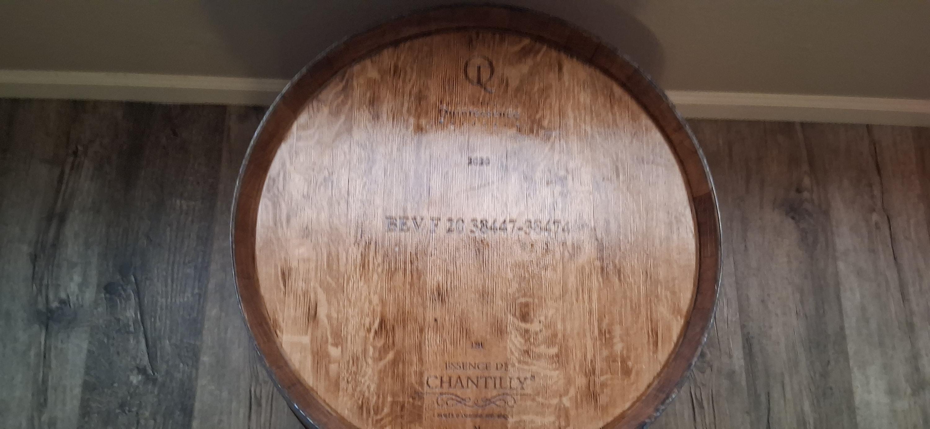Half Wine Barrel Table - Etsy