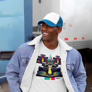 T-shirt unisexe coupe classique Racer | Cadeaux pour lui | T-shirt personnalisé | Cadeaux pour elle | T-shirt tendance | T-shirt de course