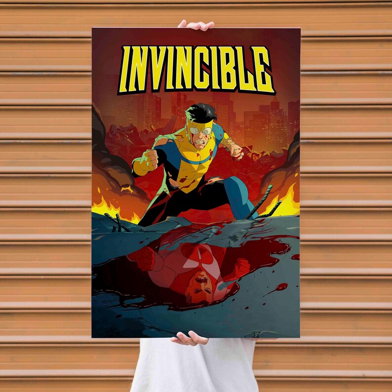 Invincible Varints Poster Invincible Variants Poster, Superhero Wall Art, Sci-fi Home Decor ...