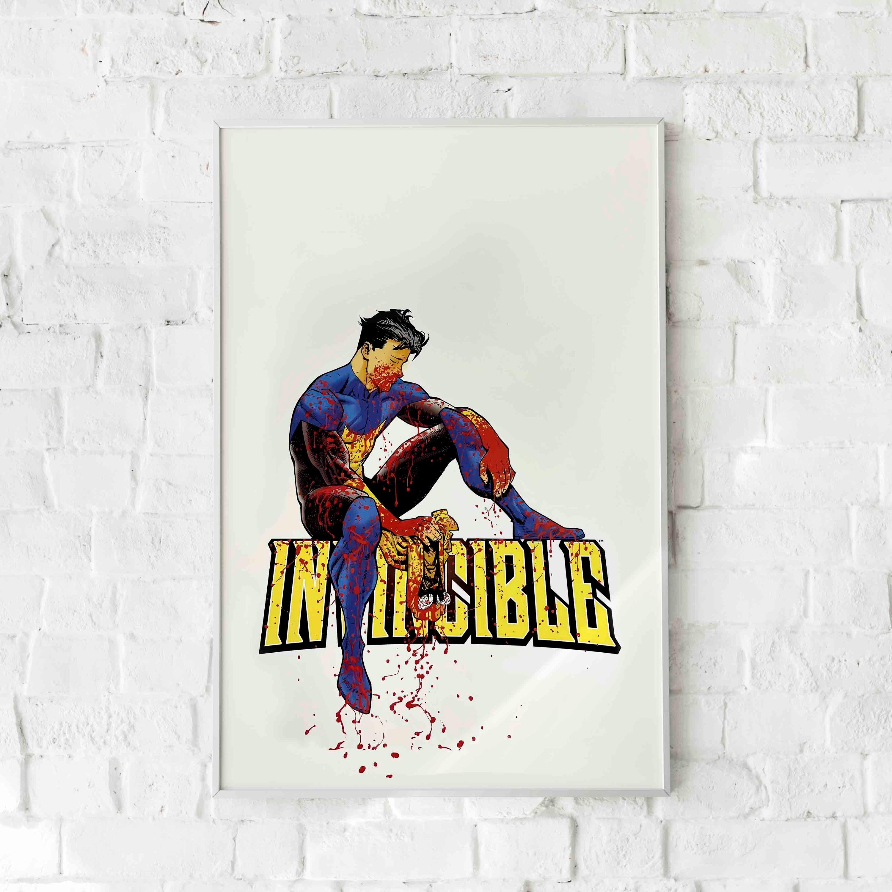 Invincible Variants Banner Invincible Variants Poster, Superhero Wall Art, Sci-fi Home Decor ...
