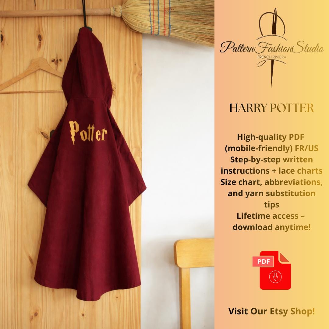 Robe De Chambre Harry Potter Taille XL – 100% Polyester, Neuve Avec étiquette, Unisexe