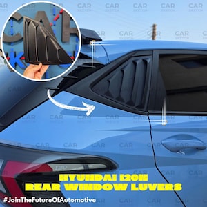 Hyundai i20 / i20 N / i20 N Line Rear Window Louvers