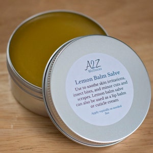 Lemon Balm Salve - Organic All-Natural