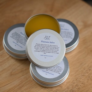 Plantain Salve - All-Natural Organic Product