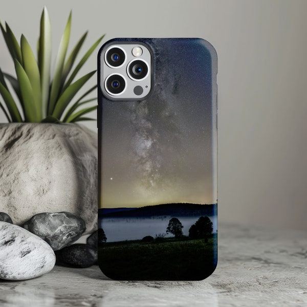 Milky Way Phone Case | Beautiful Cosmos Art | Tough Case for iPhone 15 , 14, 13, 12+, Samsung  S23, S22+, Pixel 5, 6, 7 0369