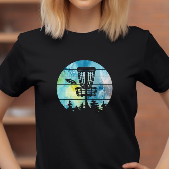 Disc Golf Graphic Tee, Retro Disc Golf Shirt, Frisbee Golf Gift