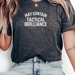 Kann taktisches Brilliance Shirt lustiges Schachmeister Geschenk für Schachspieler, Turnier-T-Shirt, Schachmeister Sport Shirt, Gambit T-Shirt 0764 enthalten