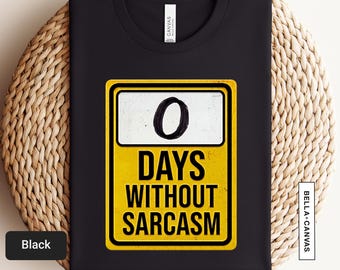 皮肉なシャツ - 面白いオフィスユーモアTシャツ - 職場の警告サイントップ | 1020T