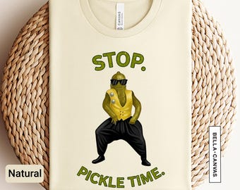 ピクルタイムTシャツ - カジュアルで面白いグルメTシャツ | 1008