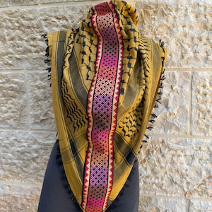 Hareer handmade Kuffiyeh scarf (Made in Palestine)