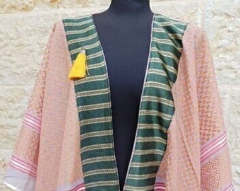 Palestinian handmade Kufiya scarf (store design)