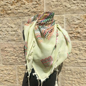 Hareer handmade Kuffiyeh scarf (Made in Palestine)