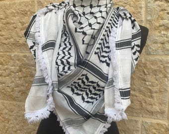 Exploding Green パレスチナ製クフィヤスカーフ - Etsy 日本