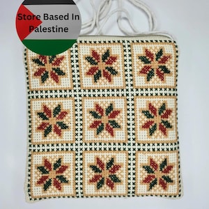 Handmade Palestinian Embroidered Bag – Made in Palestine